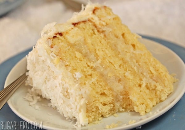 Coconut Layer Cake - SugarHero