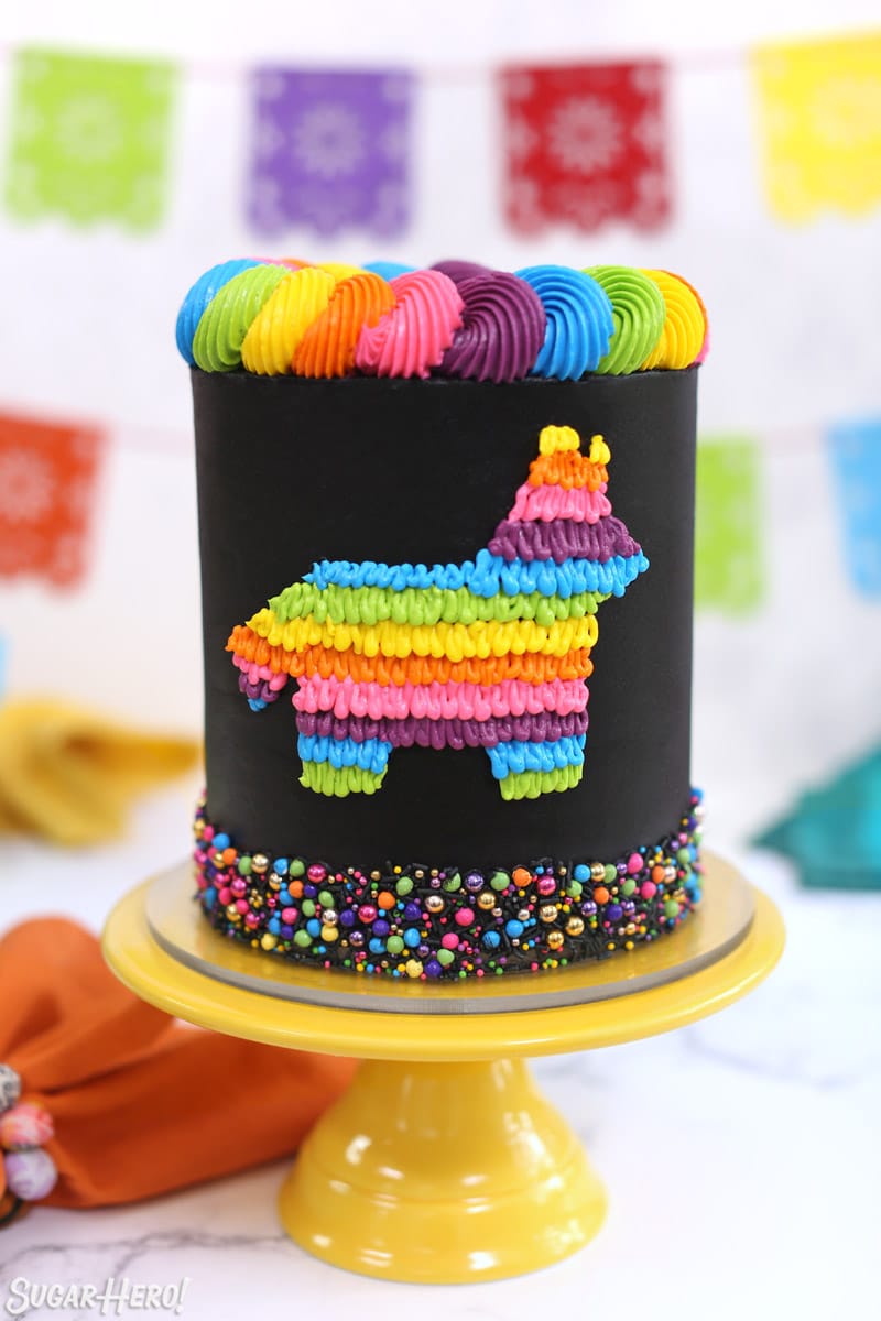 Pinata Birthday Cake Recipe Demonstration - Bake With Stork - YouTube
